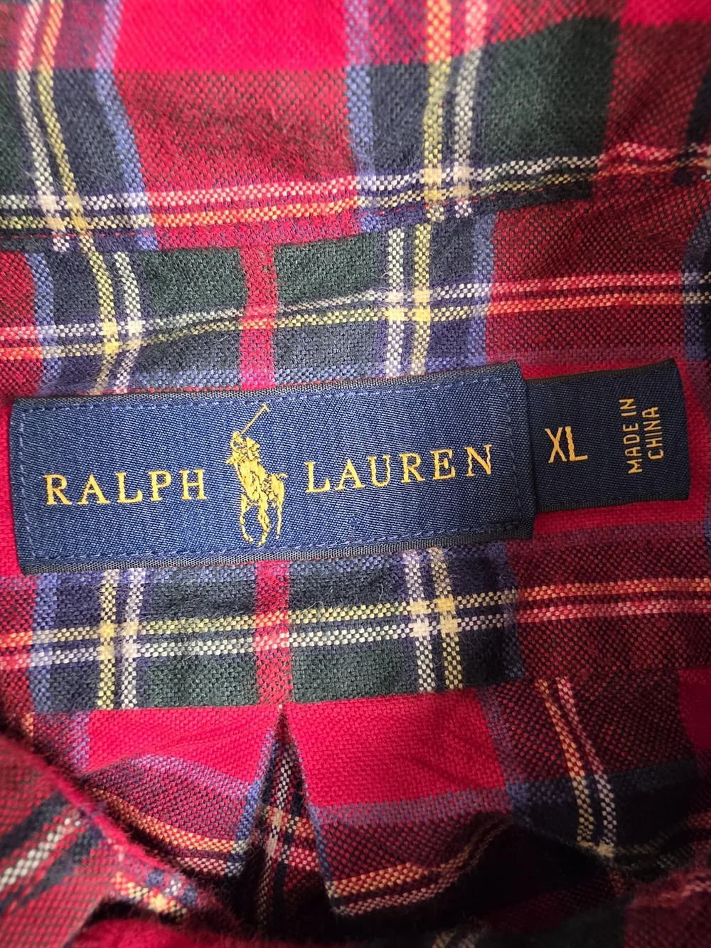 Polo Ralph Lauren set folded